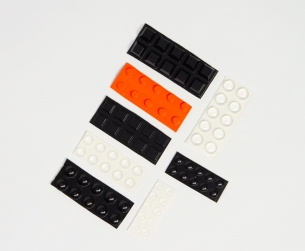 Various bump dots and tactile stickers.