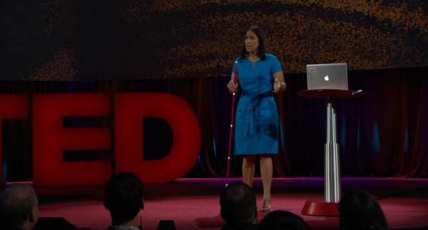 Wanda during her 2016 TED talk.