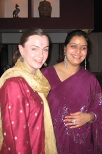 Renee Williamson and Simran Kaur